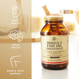 Solgar Omega-3 Concentrate, 120 Softgels