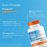 Doctor's Best High Absorption CoQ10 100mg 60ct - additional view
