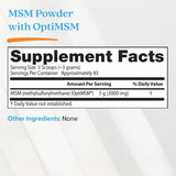 Doctor's Best MSM Powder 8.8oz - product detail view