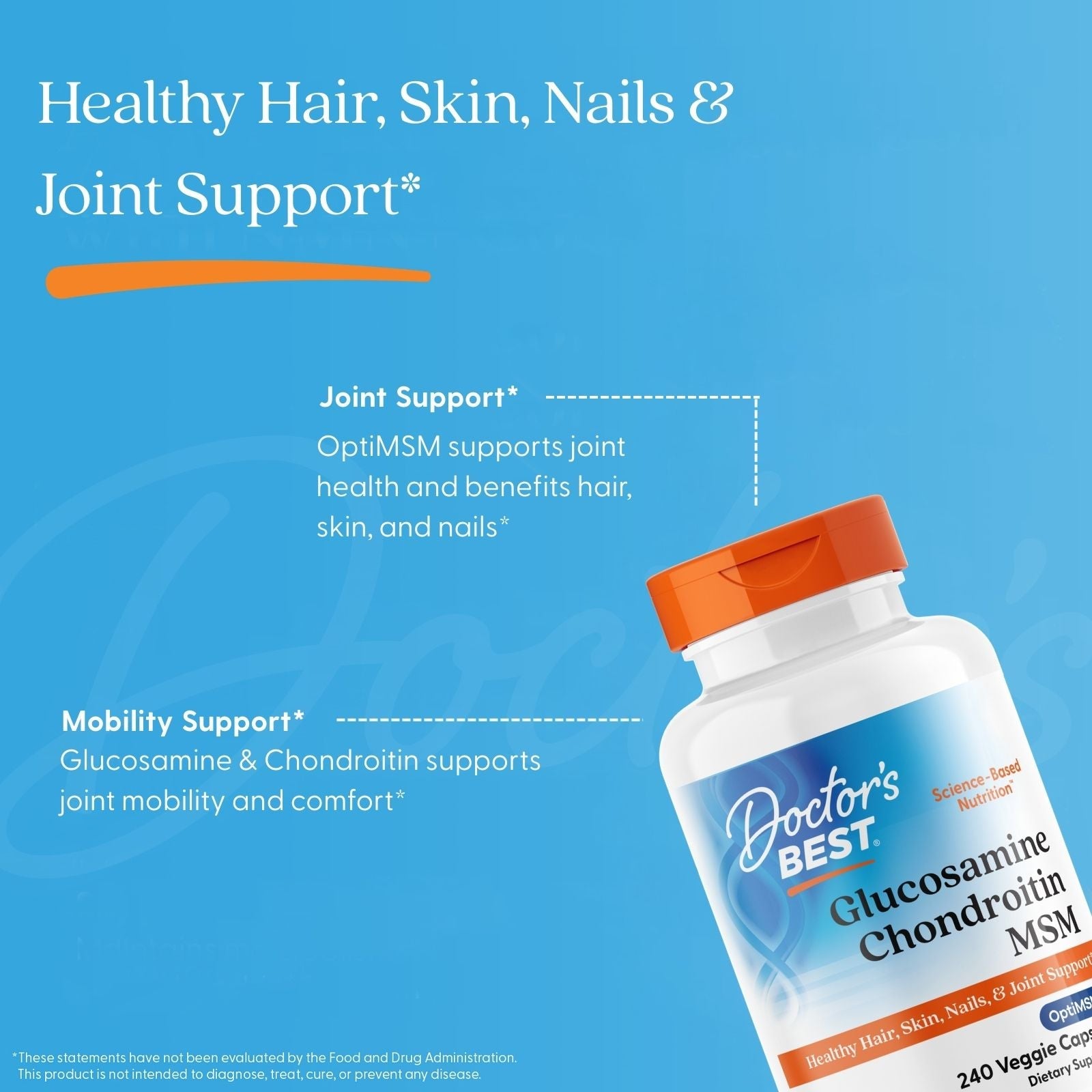 Doctor's Best Glucosamine Chondroitin MSM 240ct - additional view