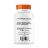 Doctor's Best Betaine HCl Pepsin Gentian Bitters 120ct - supplement facts panel