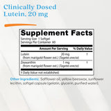 Doctor's Best Lutein 20mg 60ct - additional product view
