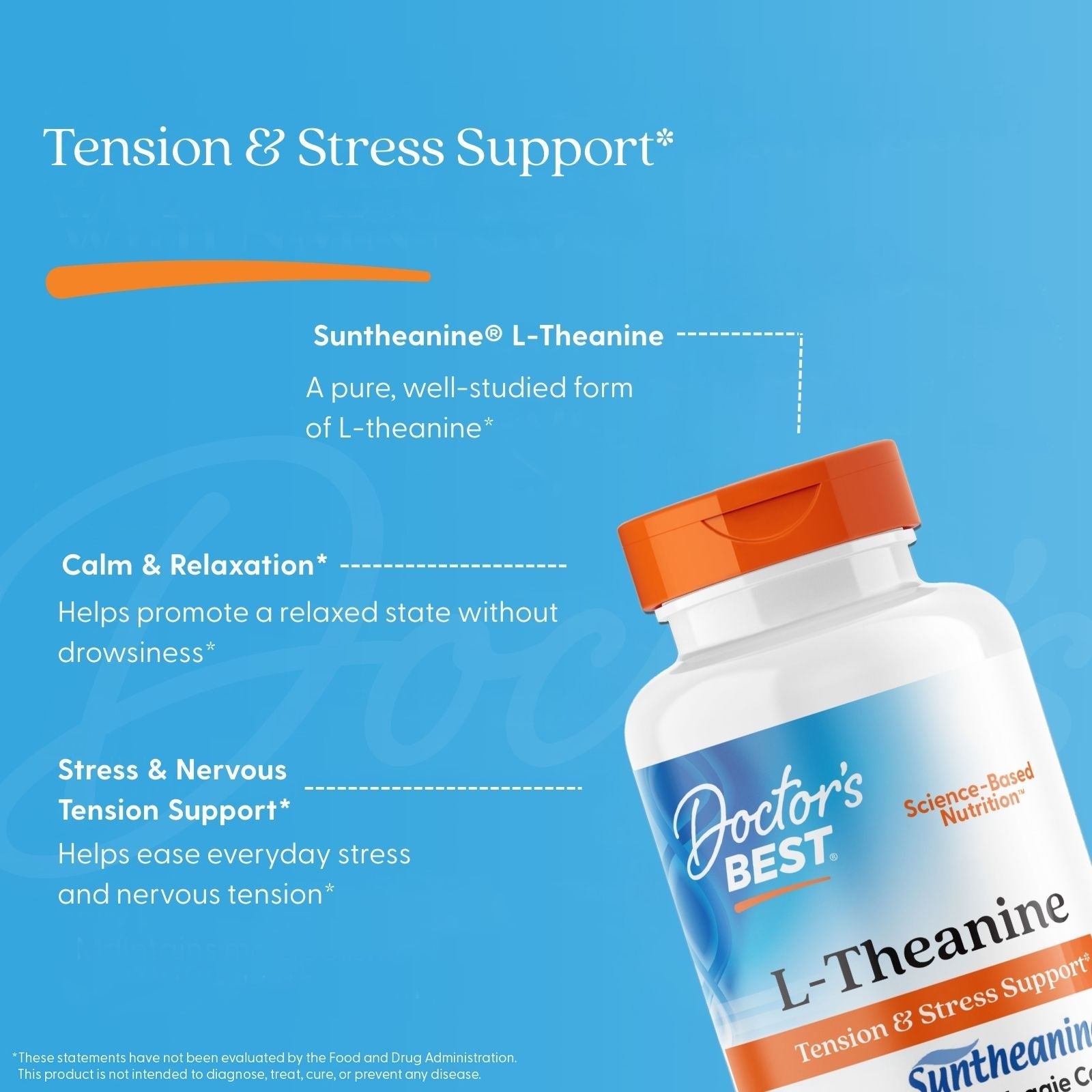 Doctor's Best L-Theanine 150mg 90ct - additional view