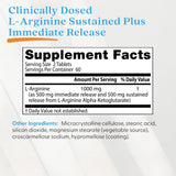 Doctor's Best L-Arginine 1000mg 120ct - additional product view