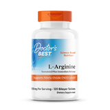 Doctor's Best L-Arginine 1000mg 120ct - front of bottle