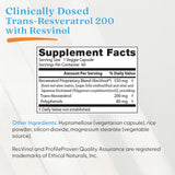 Doctor's Best Trans-Resveratrol 200mg 60ct - additional product view