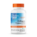 Doctor's Best Collagen Types 1 and 3 240ct - front of bottle