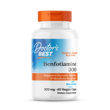 Doctors Best Benfotiamine 300mg 60ct front of bottle