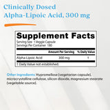 Doctor's Best Alpha Lipoic Acid 300mg 180ct - additional product view