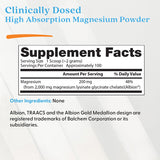 Doctor's Best High Absorption Magnesium Powder 7.1oz - product detail view