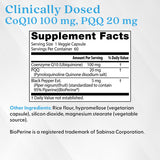 Doctor's Best High Absorption CoQ10 Plus PQQ 60ct - additional product view