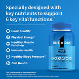 One A Day Men's Multivitamin 200ct - side panel