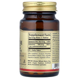 Solgar Selenium 100mcg 100ct - supplement facts panel