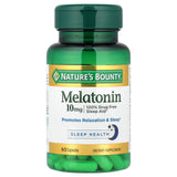 Nature's Bounty Melatonin 10mg 60ct - front of bottle