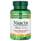 Nature's Bounty Niacin 500mg 120ct - front of bottle