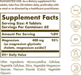 Solgar Chelated Magnesium, 250 Tablets