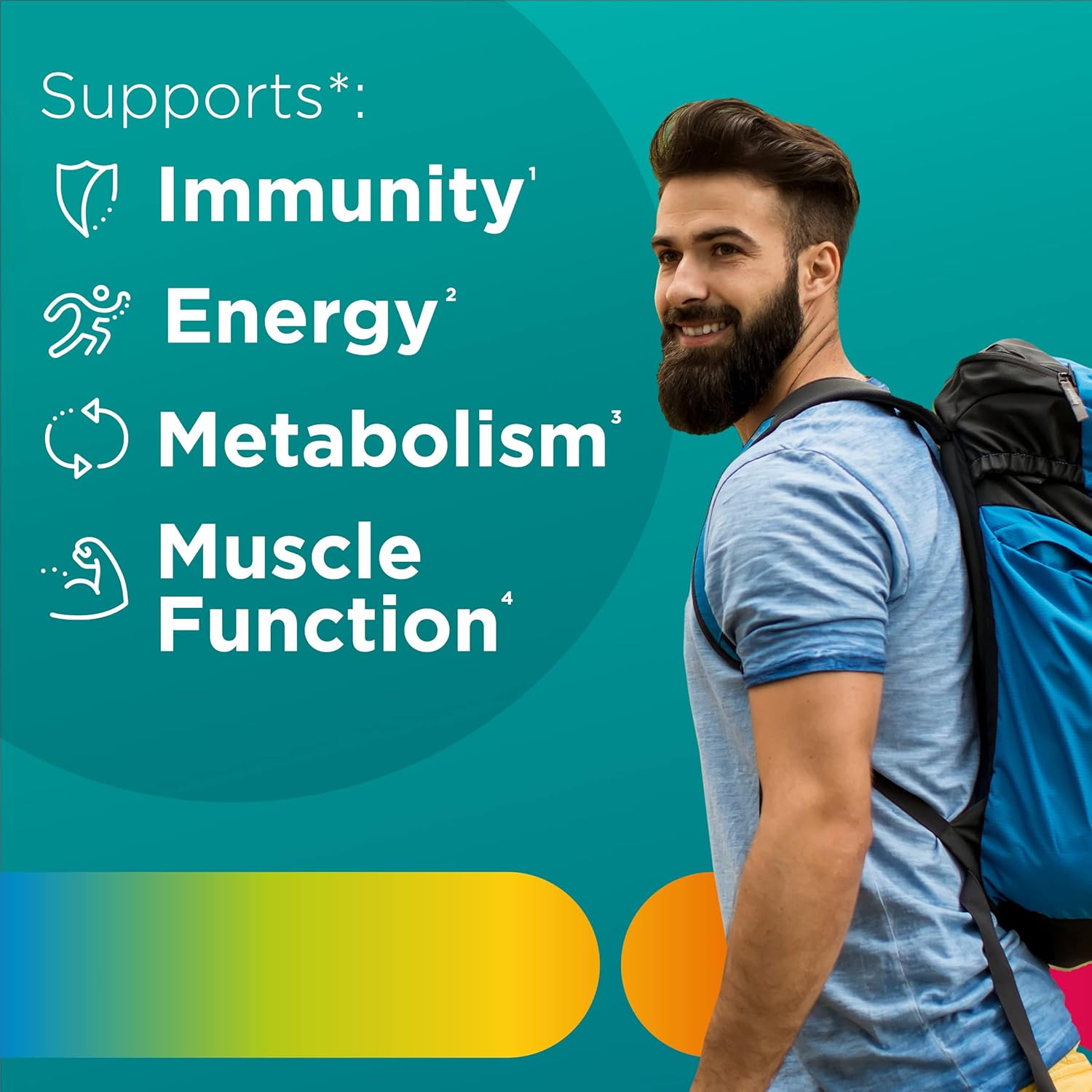 Centrum Silver Multivitamin for Men 50 Plus, 100 Count