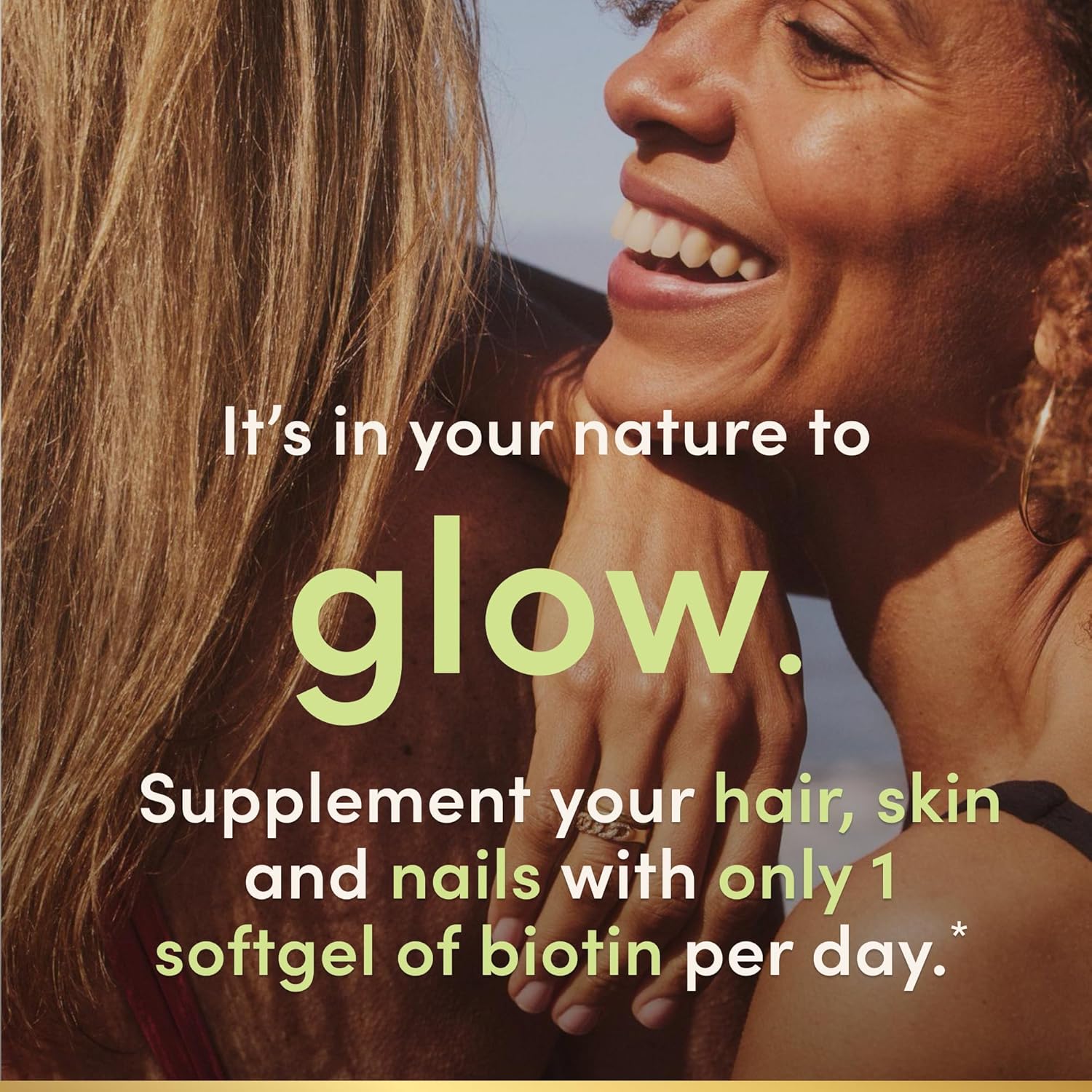 Nature Bounty Biotin 10000mcg, 120 Rapid Release Softgels