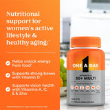 One A Day Women's 50 Plus Healthy Advantage Multivitamin, 100 Tablets