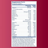 One A Day Proactive 65 Plus 150ct - back panel