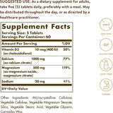 Solgar Calcium Magnesium with Vitamin D3, 300 Tablets