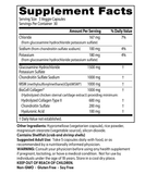 Doctor's Best Glucosamine Chondroitin MSM Hyaluronic Acid 150ct - side panel