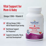 Nordic Naturals Prenatal DHA 830mg 90ct - additional view