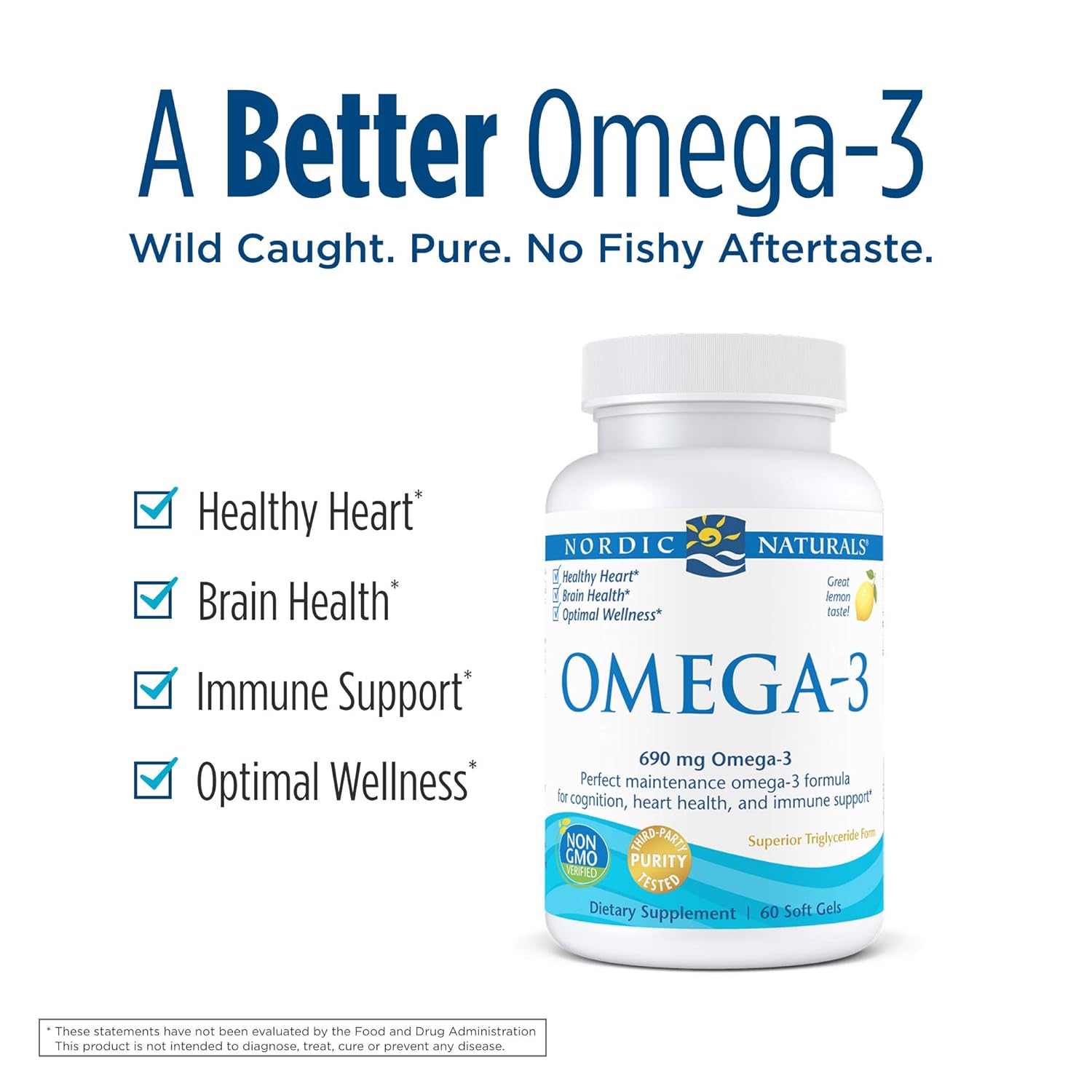 Nordic Naturals Omega 3 690 mg 60 soft gels