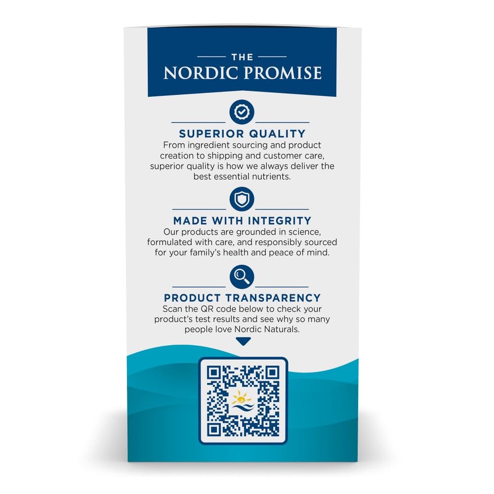 Nordic Naturals Ultimate Omega - Minis 1120 Mg Omega 3 Fish Oil Supplement EPA & DHA | Optimum Wellness & Heart Health | Strawberry Fish Oil For Men And Women | 60 Mini Softgels