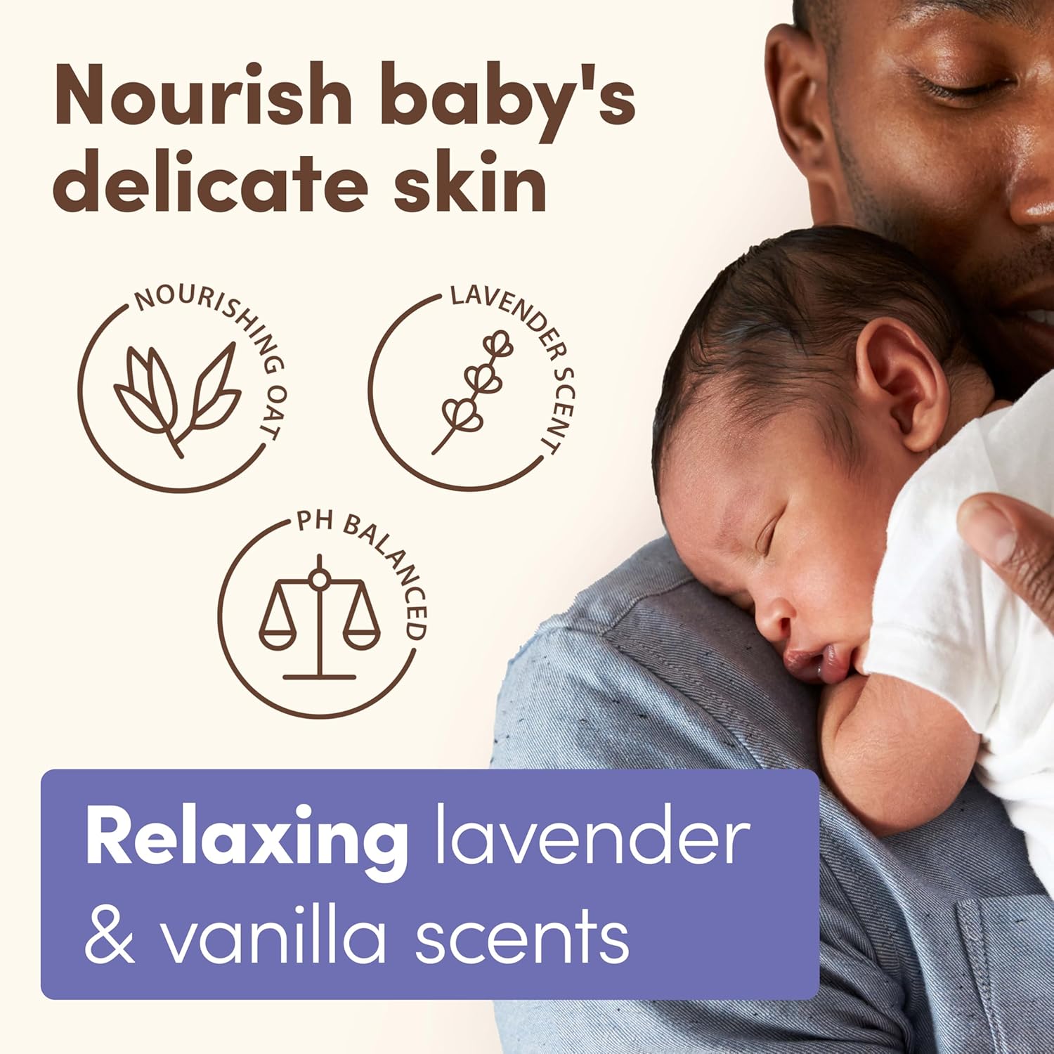 Aveeno Baby Calming Comfort Moisturizing Lotion, 18 fl oz