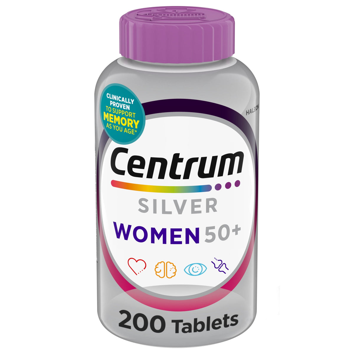 Centrum Silver Women 50 Plus 200ct - front of bottle