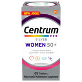 Centrum Silver Women 50 Plus 65ct - front of bottle