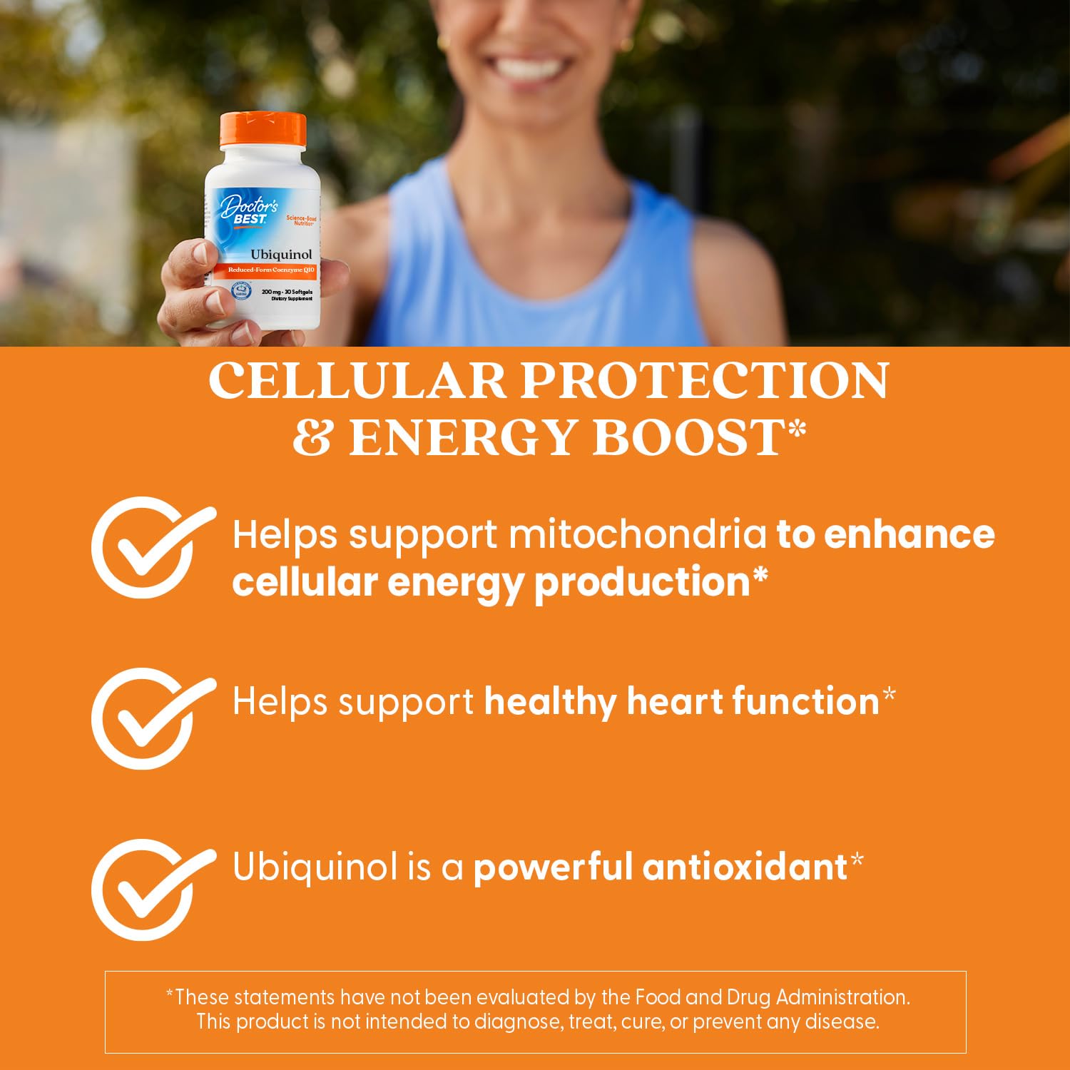 Doctors Best Ubiquinol 200 mg 30 softgel