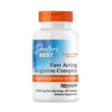 Doctor's Best Fast Acting Arginine Complex 1500mg, 60 Tablets
