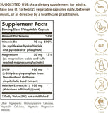 Solgar 5-HTP 100 mg, 90 Vegetable Capsules - Promotes Relaxation - Positive Mood & Stress Support - Non-GMO, Vegan, Gluten Free, Dairy Free, Kosher, Halal - 90 Servings