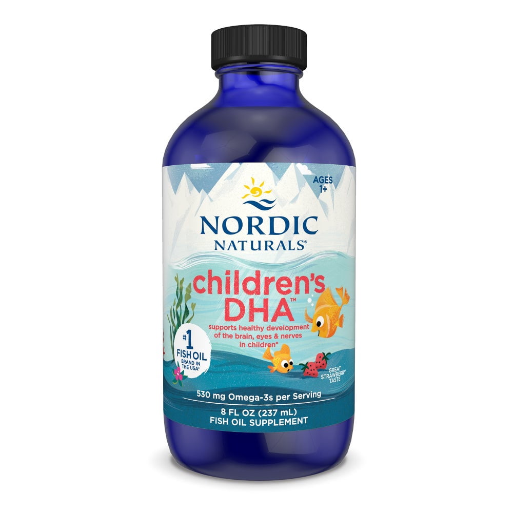 Nordic Naturals Children's DHA 530mg 8oz - front of bottle