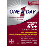 One A Day Proactive 65 Plus 150ct - front of bottle