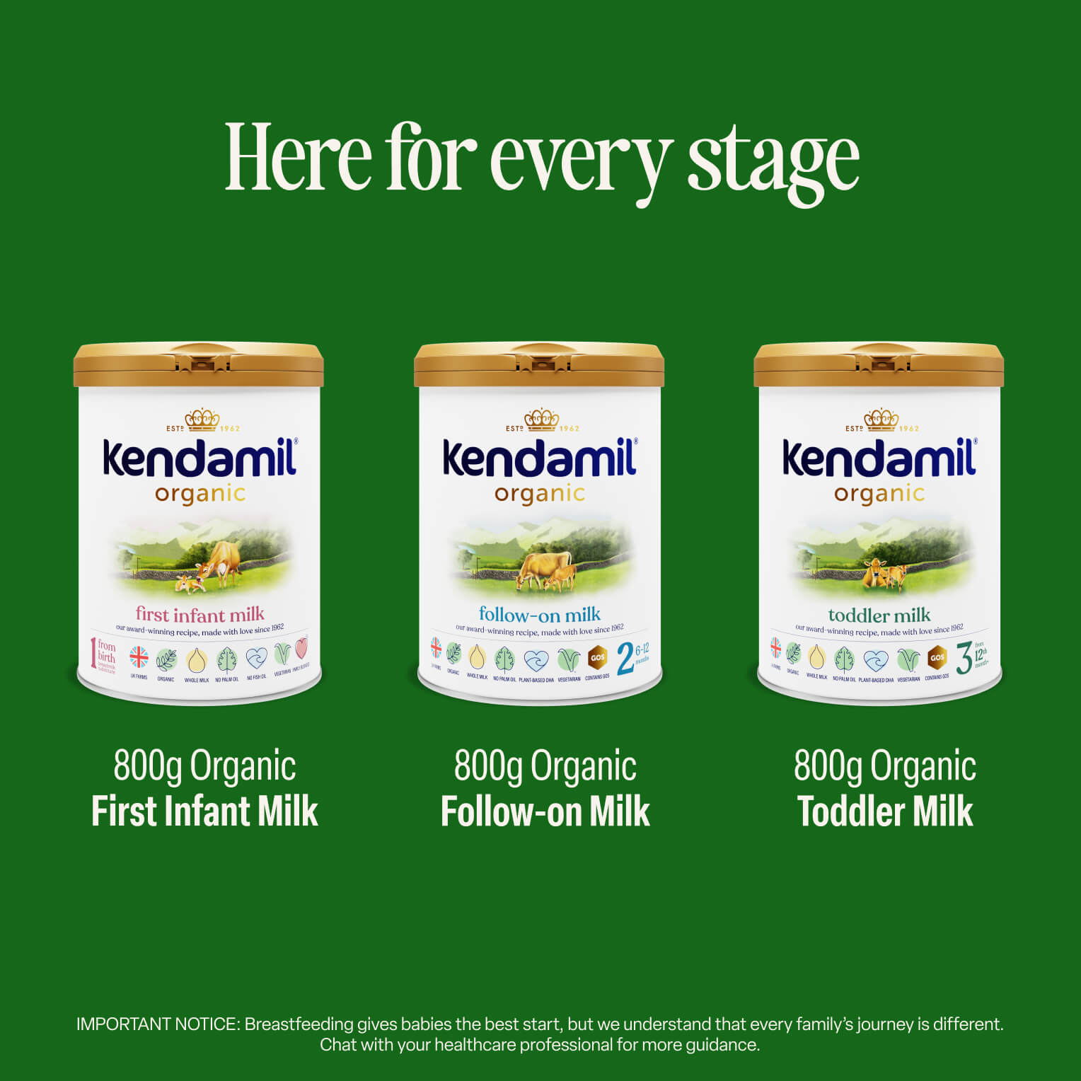 Kendamil Organic First Infant Milk Stage 1 - additional view