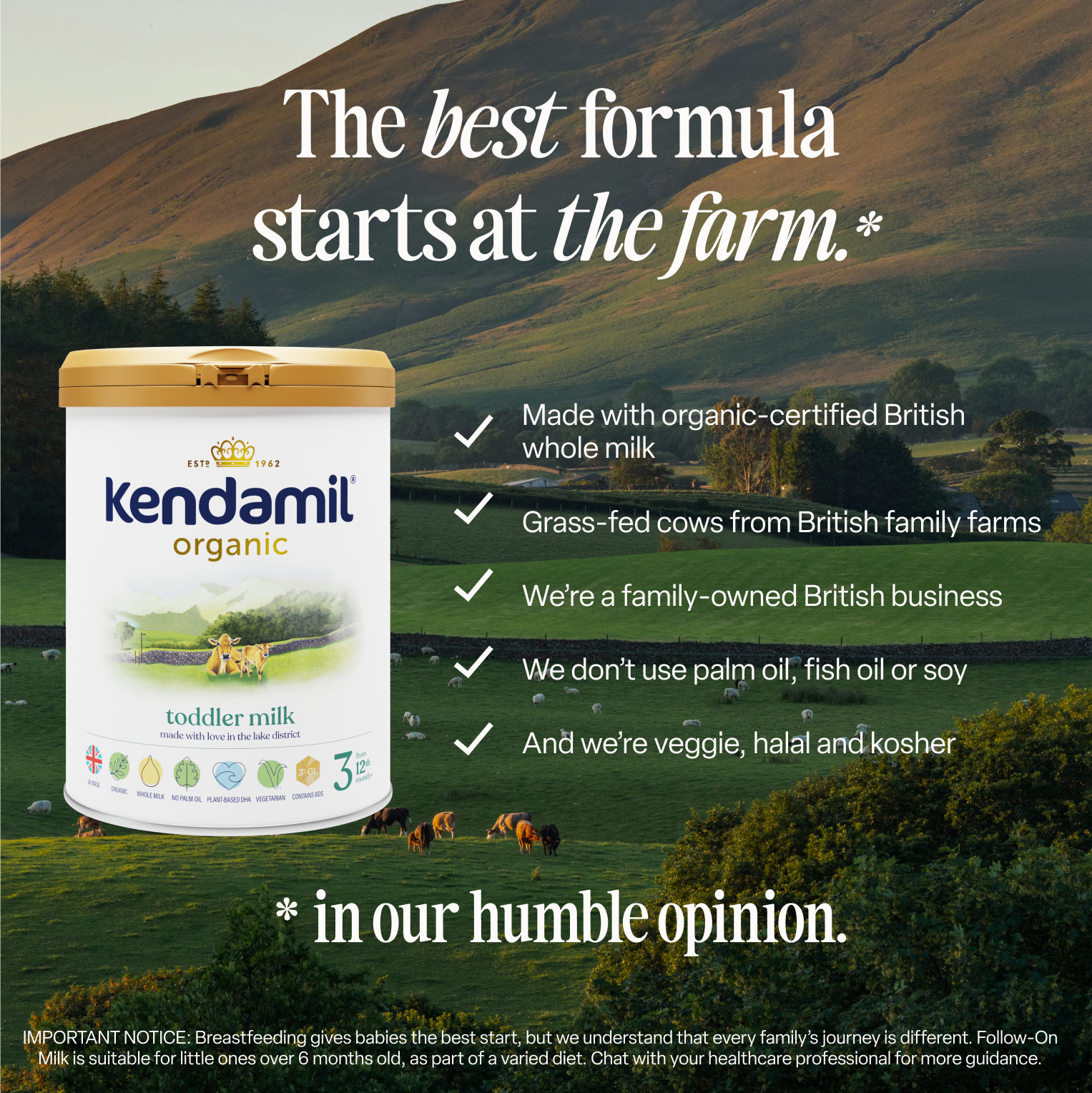 Kendamil Organic Toddler Milk Stage 3 - additional view