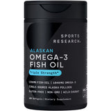 Sports Research Omega-3 Fish Oil Triple Strength 1250mg 180ct - front of bottle