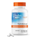 Doctor's Best Nattokinase, Non-GMO, Vegan, Gluten Free, 270 Veggie Caps
