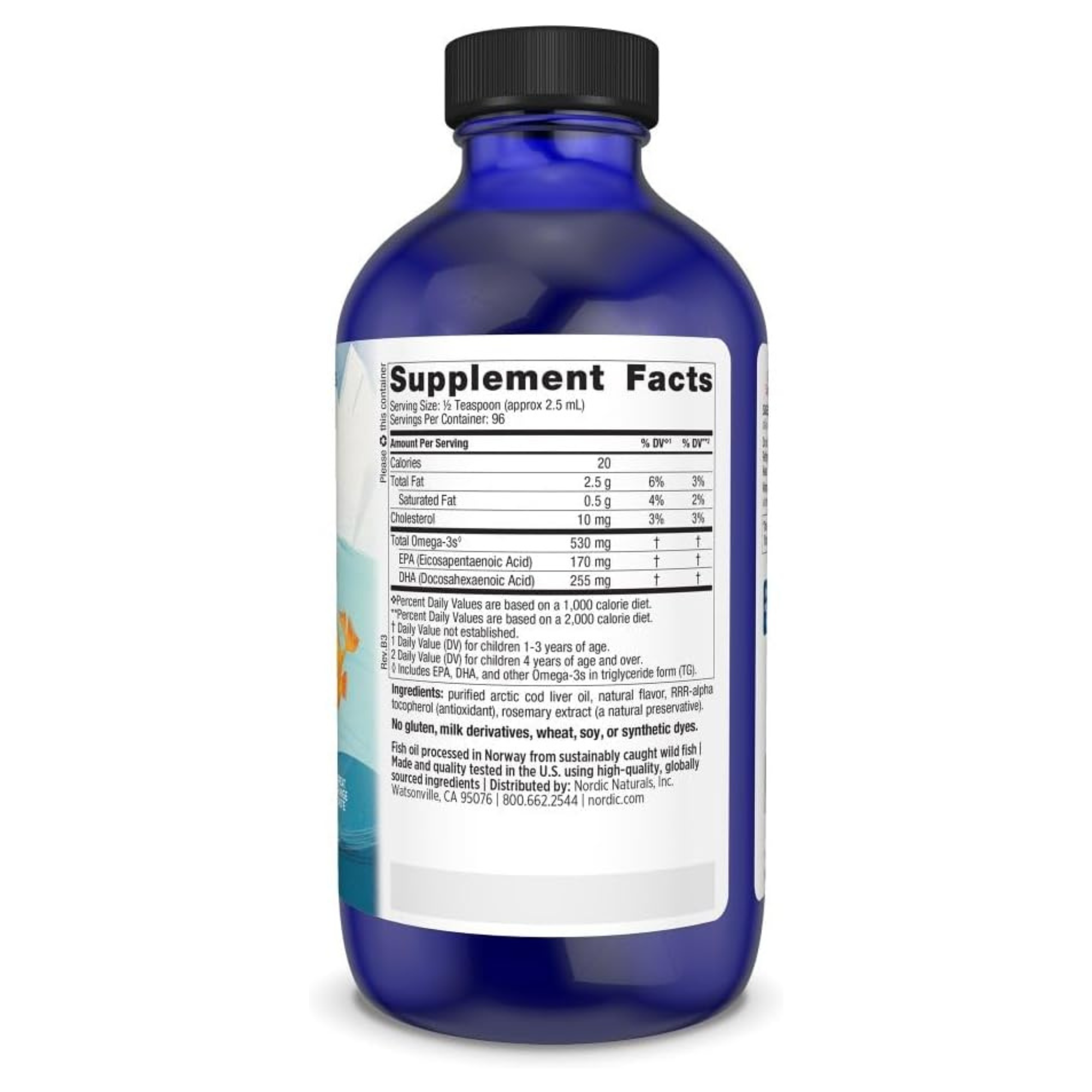 Nordic Naturals Children's DHA 530mg, 8oz