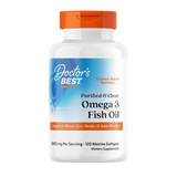 Doctor's Best Omega-3 Fish Oil 1000mg, 120 Marine Softgels