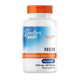 Doctor's Best MSM 1500mg, 120 Tablets