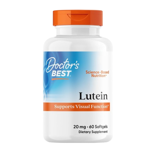Doctor's Best Lutein 20mg, 60 Softgels
