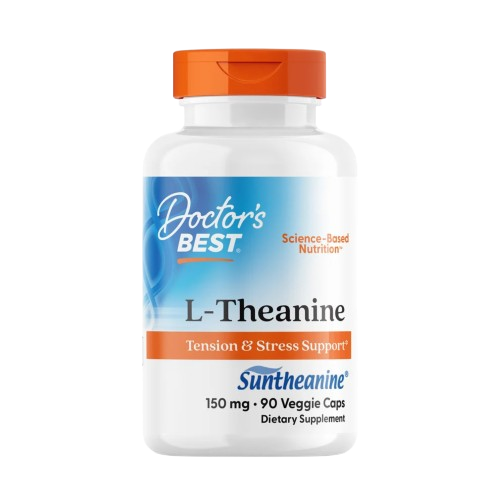 Doctor's Best L-Theanine 150mg, 90 Veggie Caps
