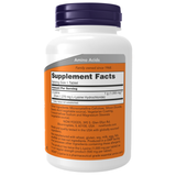 Supplement facts panel showing serving details