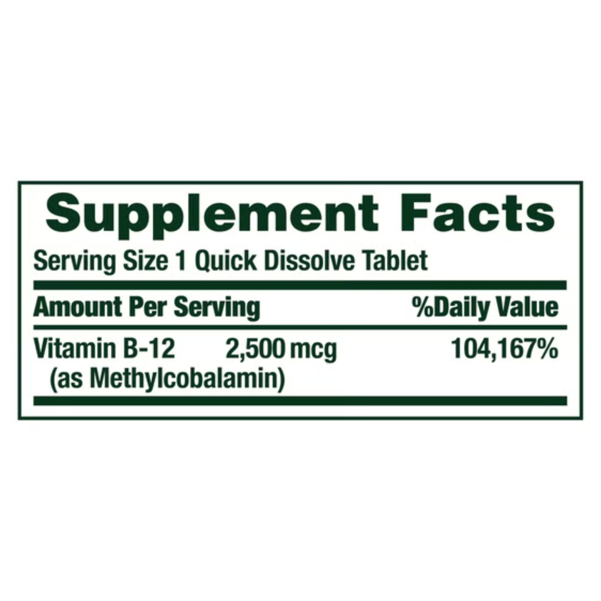 Nature Bounty B12, 300 Tablets