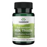 Swanson Milk Thistle 500mg, 30 Capsules