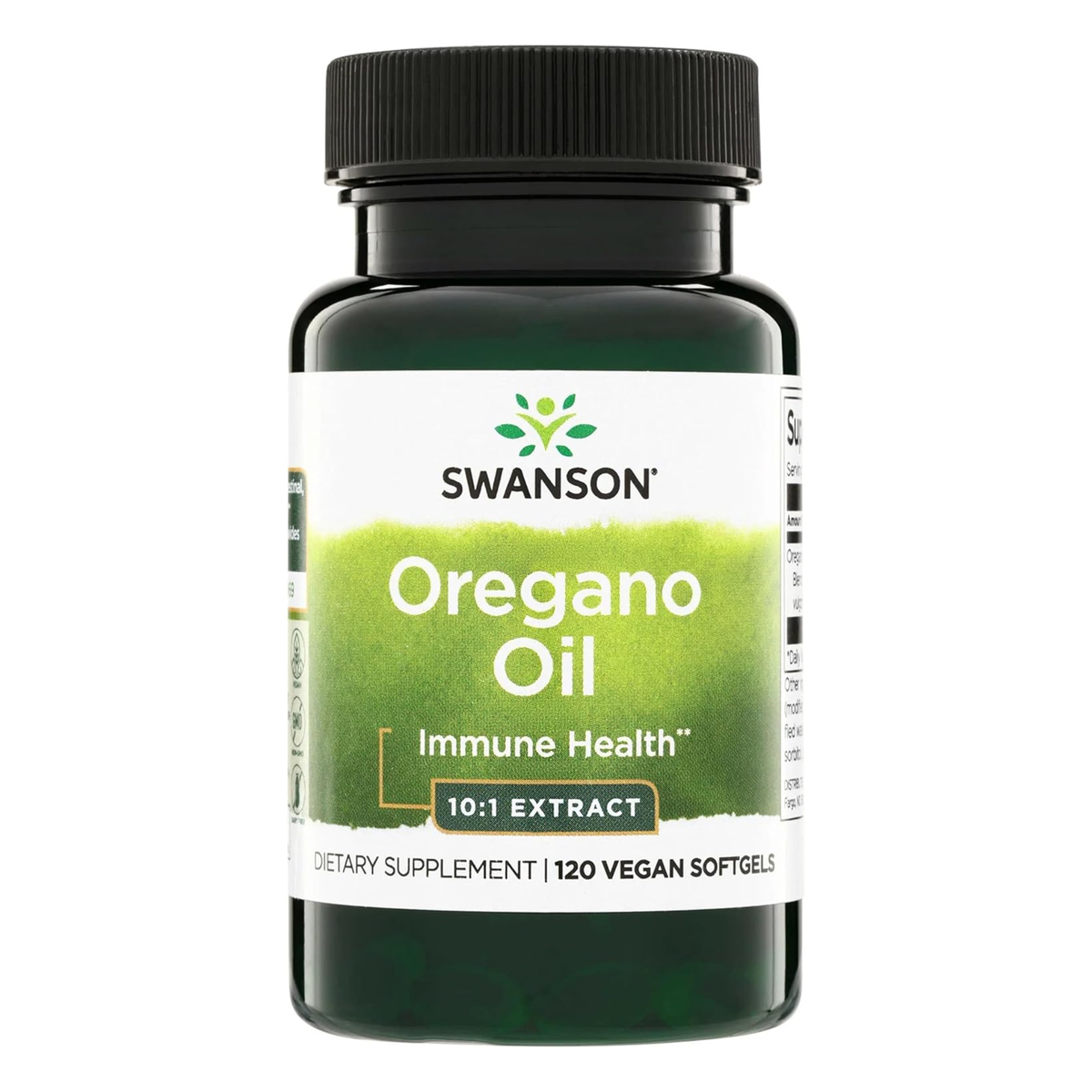 Swanson Oregano Oil 10:1 Extract 150mg, 120 Capsules